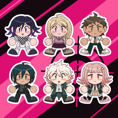 Danganronpa Phone Charms